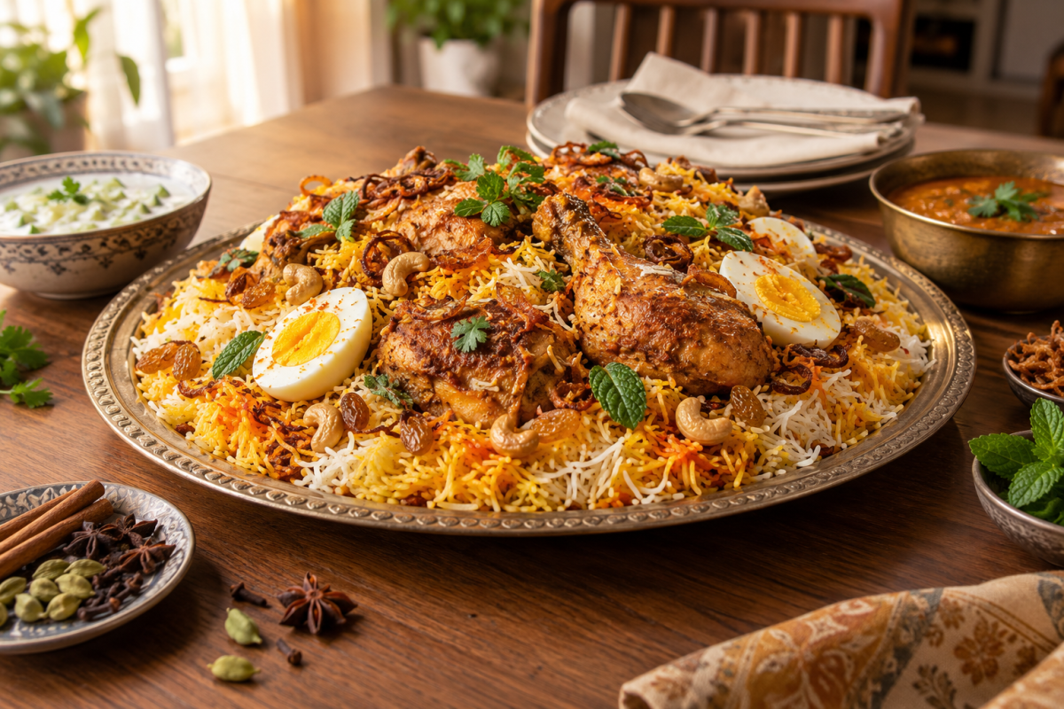 Resep Nasi Briyani Lezat dan Wangi, Mudah Dibuat di Rumah